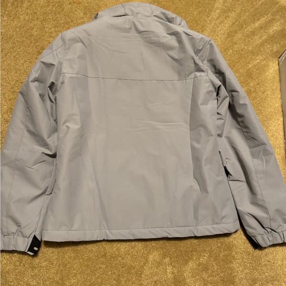 Women's Gray Ski Jacket with Hood - Picture 2 of 7